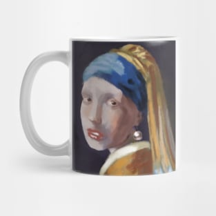 girl with a pearl earring Mug